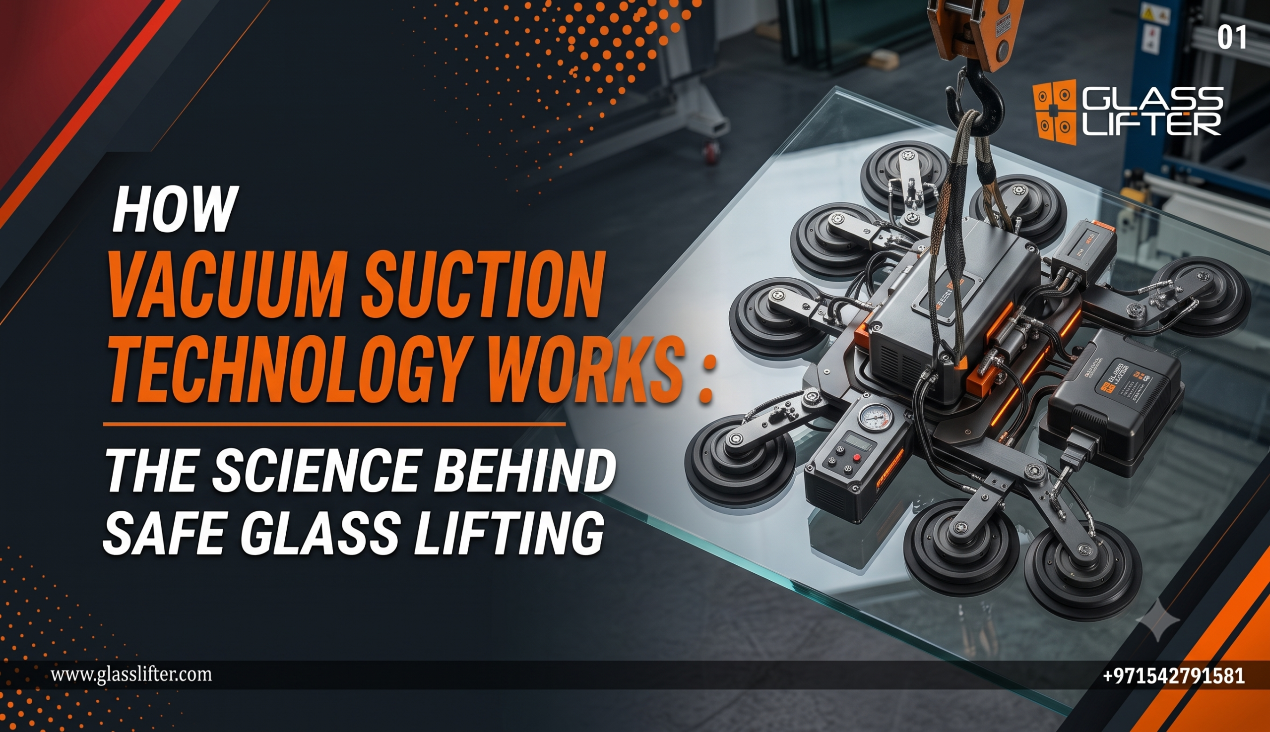 How Vacuum Suction Technology Works for Safe Glass Lifting